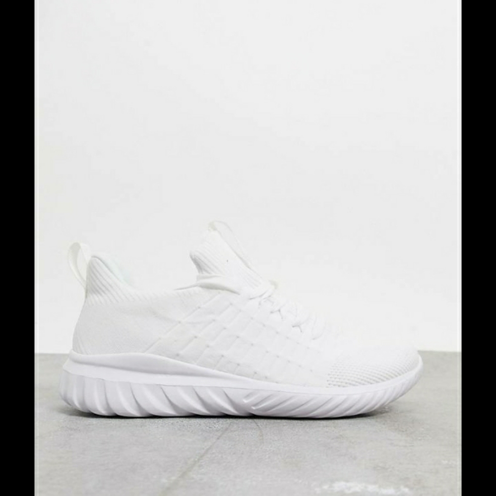 Rule London "Bruce" chunky sneaker (white)